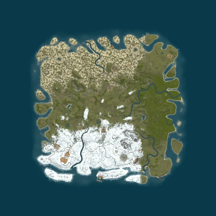 Map of My Apex Rust Server