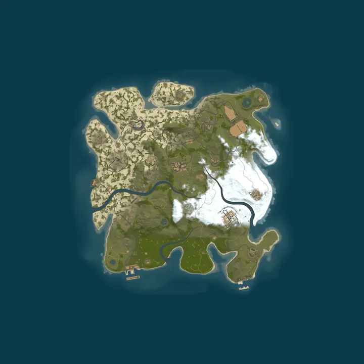 Map of Battlecopters | Battlefield & Minicopter PVP / Minicopter Train