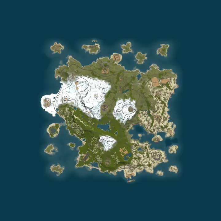 Map of EK RUST｜9 月測試服