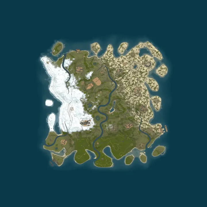Map of Siberia [PVE] classic vanilla