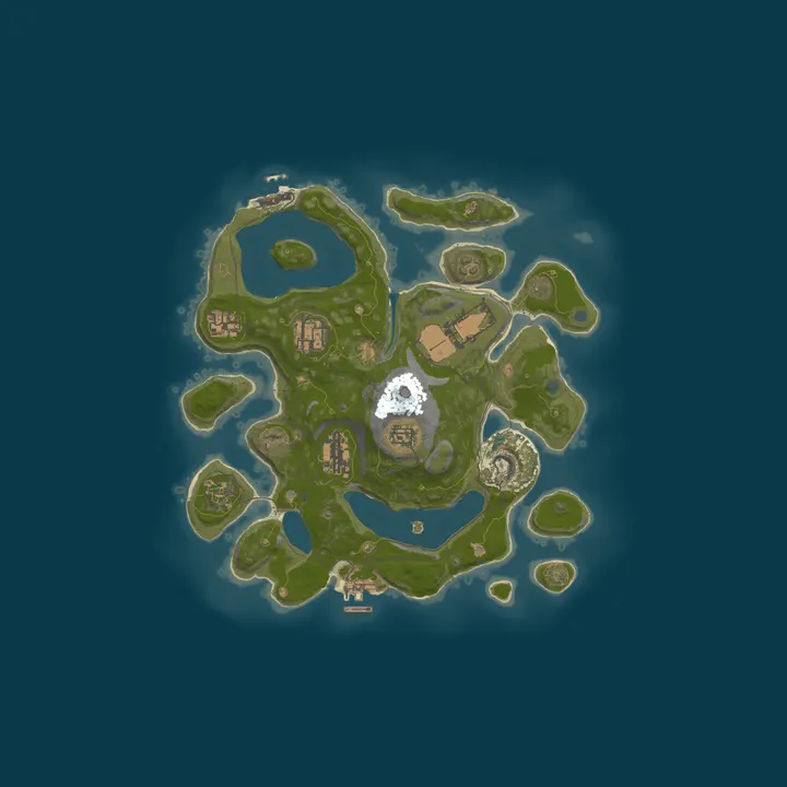 Map of HOSTILE RUST | №1 | 08.10 | ДЛЯ НОВИЧКОВ | EVENTS