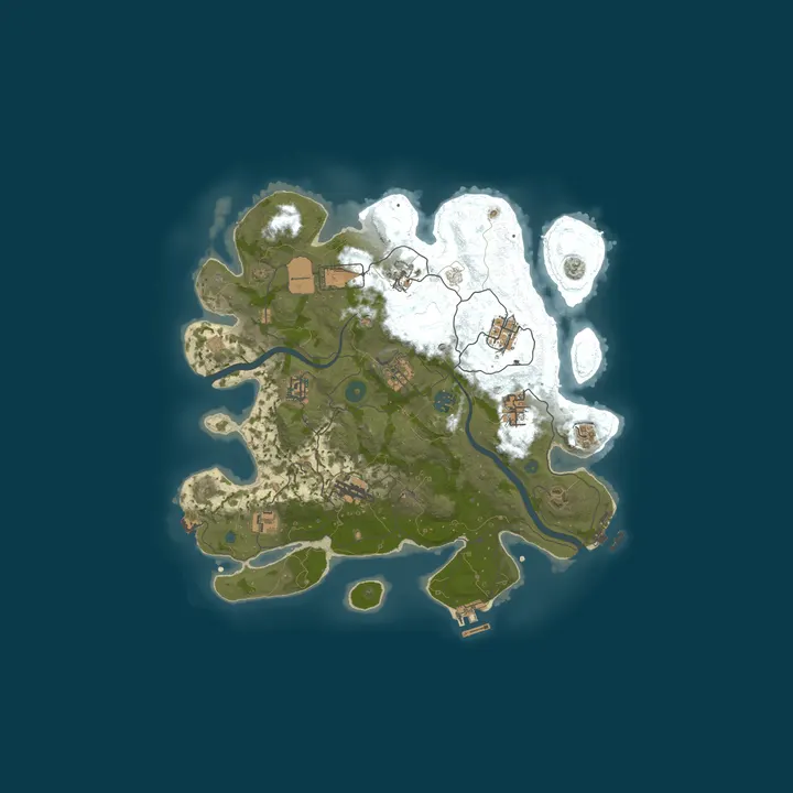 Map of #1 RAIDCORE X2 | VANILLA | TP | KIT | HOME | WP08.10