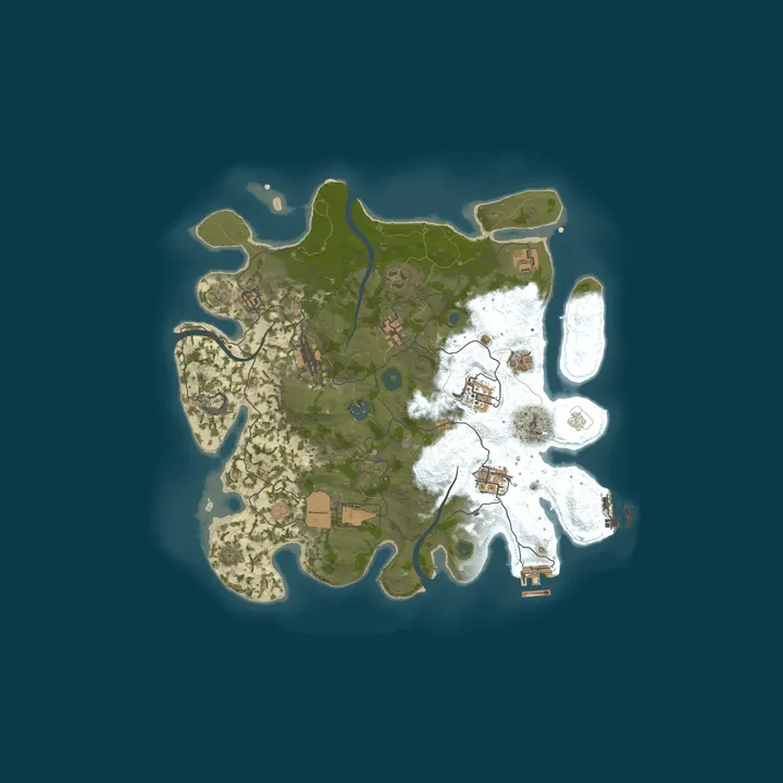 Map of LUCKY RUST | X1000000 | BONUS | PVP I EVENT I