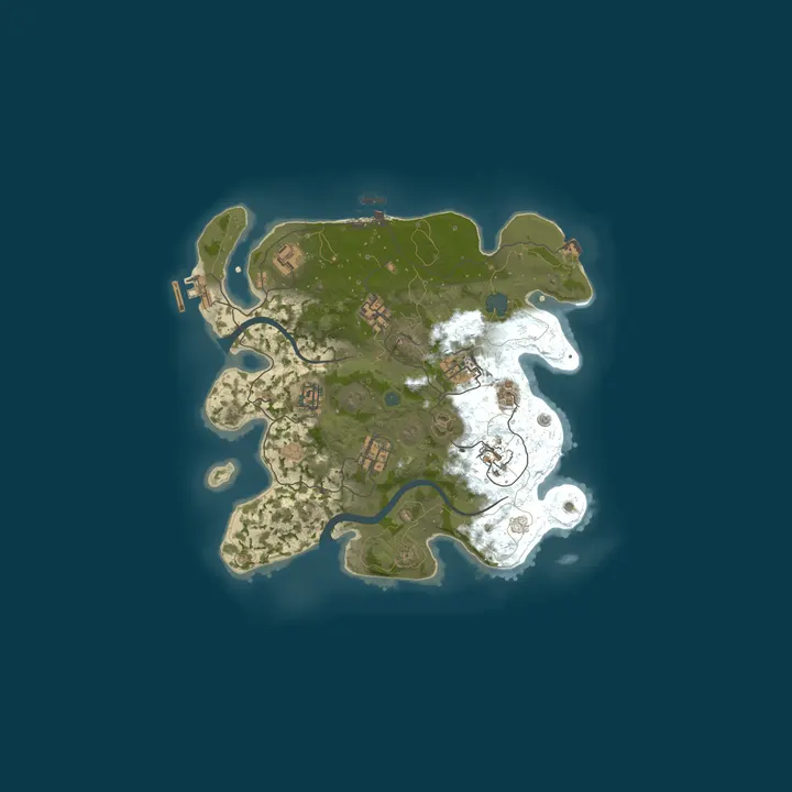 Map of DEADROP PVE | HACK MENU 40+ CHEATS | ESP AIMBOT ONE HIT | RP | 