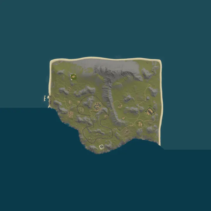 Map of BotWorld PVE AI Player70 Live Bots 5X - Wiped - 21h ago