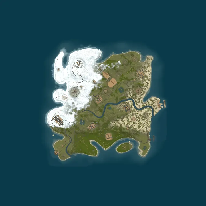 Map of [SEA] ASIA Singapore Easy Rust - 5x | TP | Shop | Kits | Weekly