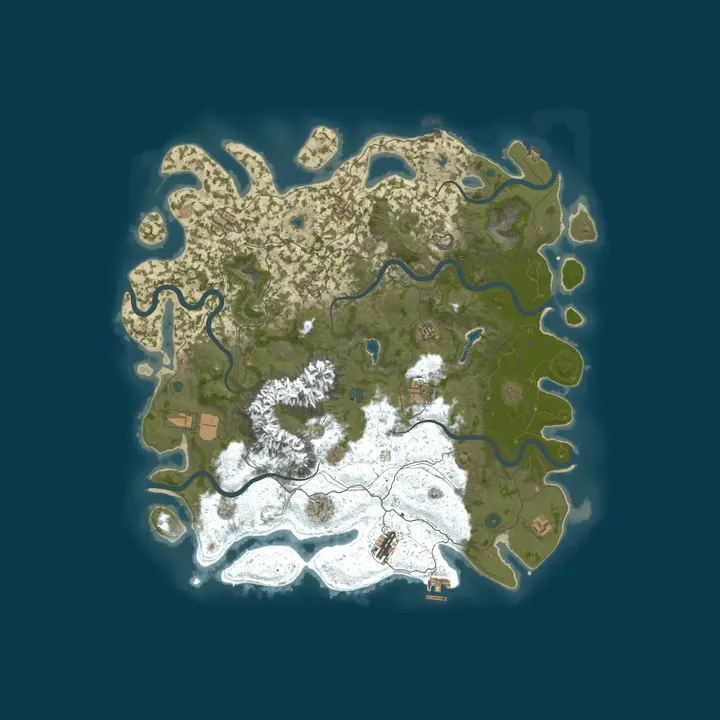 Map of 【云梦泽PVE】萌新学习|土味养老|死亡不掉|原倍