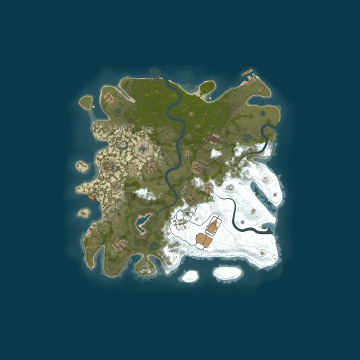 Map of Garden of Eden |4X Vanilla+ |Skills|OP Farm/Vendors|Arena|Perks