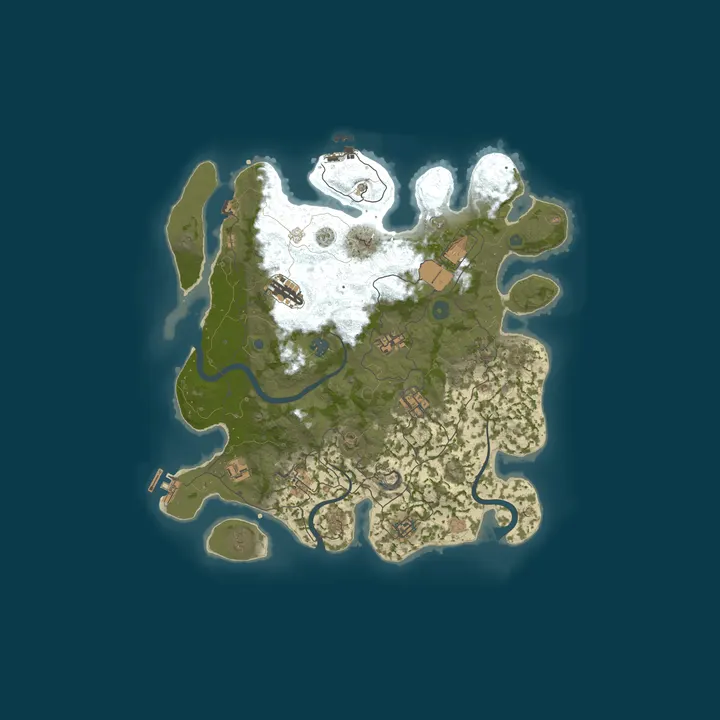 Map of NiceRust — Классический Сервер