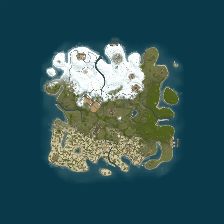Map of [LATAM] Small Island Brasil - Solo Vanilla WIPE 05/10