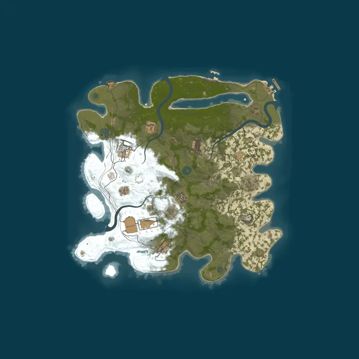 Map of [BR/LATAM] Rust Na Veia | MAX 4 | WIPE 06/10 18H