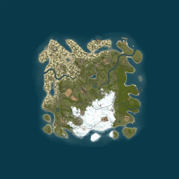 Map of BR  LARGADOS & PELADOS | 2X | VANILLA+ | TRIO max
