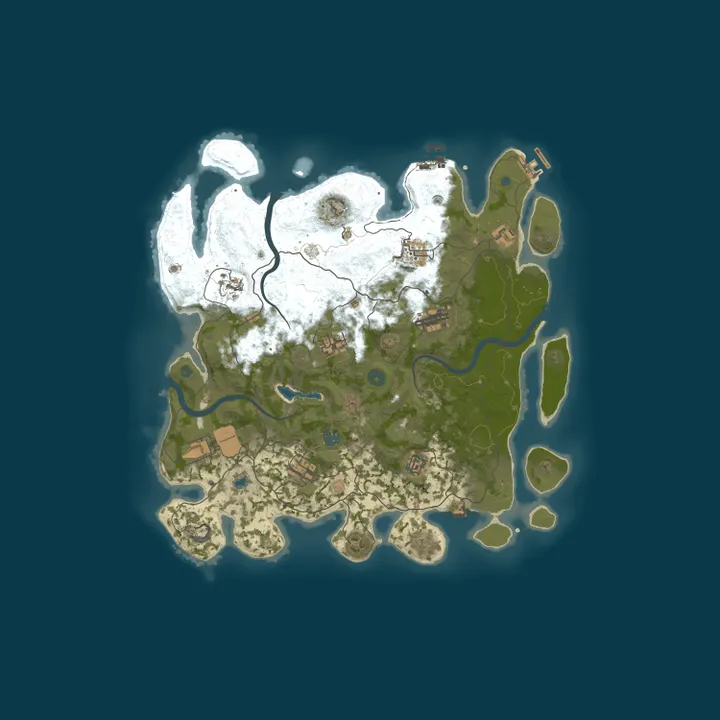 Map of [BRASIL] Rust Friends | 2x | Mensal