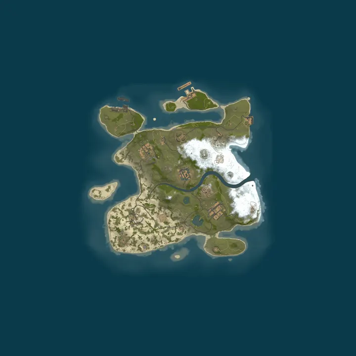 Map of privado solo