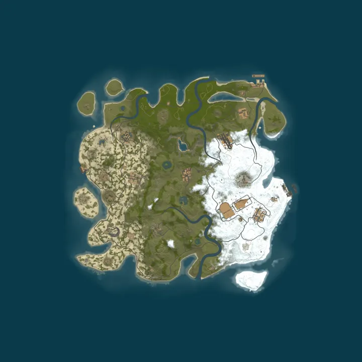 Map of Fuel Bandits 3x | Solo/Duo | Monthly | US