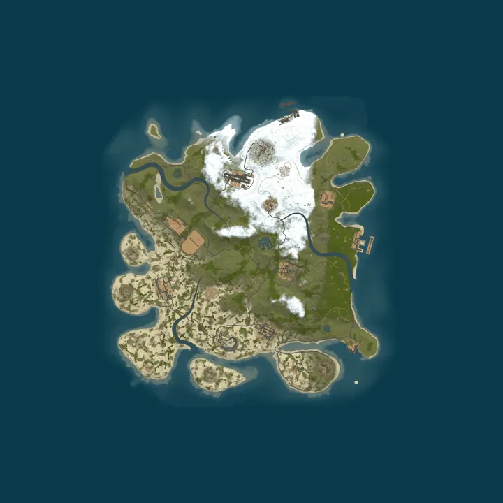 Map of TheVerge | Solo/Duo | 2x | Anti-Offline | 50% Upkeep