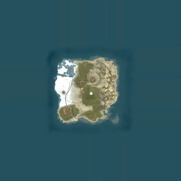Map of A Rust Server