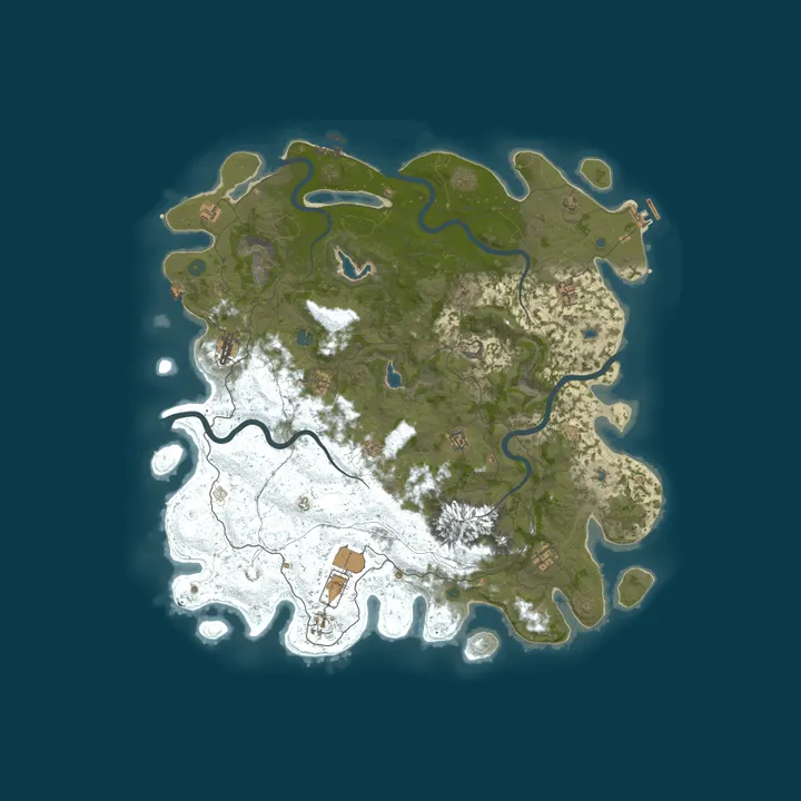 Map of Rust-80e PvE