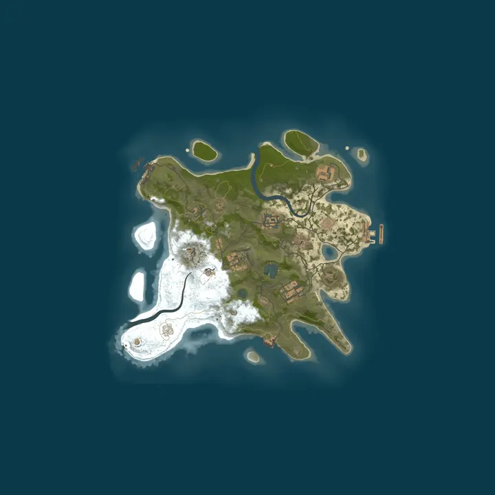 Map of HAPYCH RUST [ NOLIMIT | 2X ] 02.10