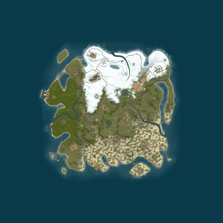 Map of [RU] BubbleRust I X2 VANILA | Friday 02.10