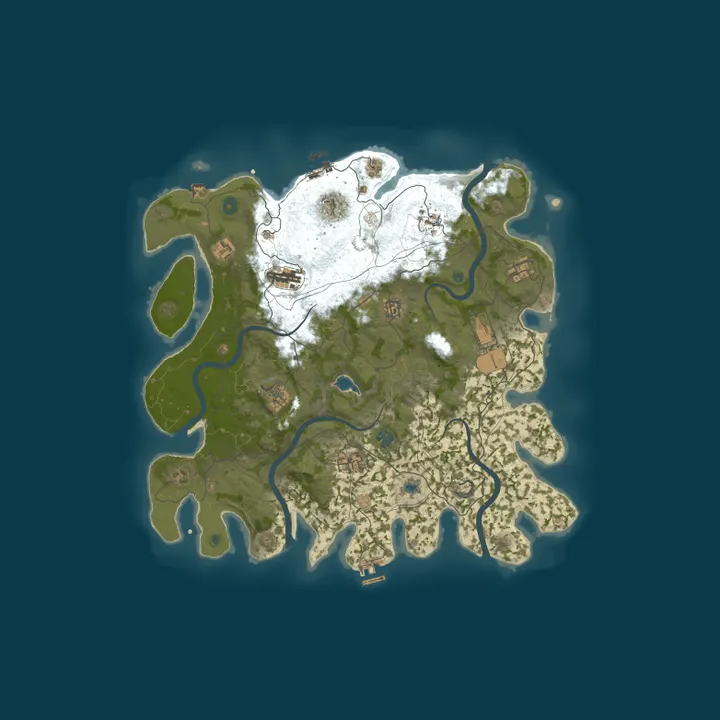 Map of Шелтер[PVE-НОВИЧОК-РЕЙД БАЗЫ]