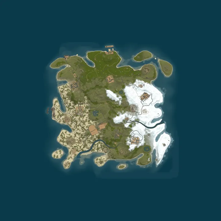 Map of KAIMAN RUST | X2 | MAX3 | EVENTS | QUESTS