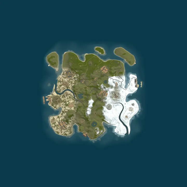Map of My Apex Rust Server