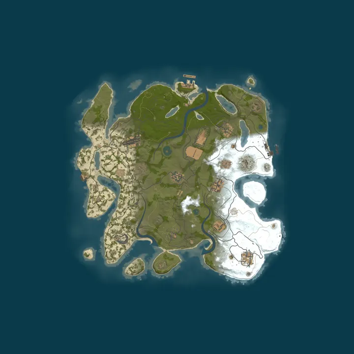 Map of [TR/EU] SKY - Solo/Duo/Trio/Quad/Max5 | Bugun 18:00 Wipe