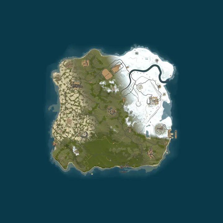 Map of WARBANDITS.GG AU 5X No BPs |Loot++|PvP|MyMini|Shop|X5 JUST WIPE