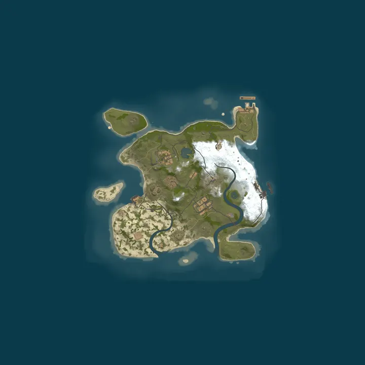 Map of Rust::Hosted by Xstros Hosting
