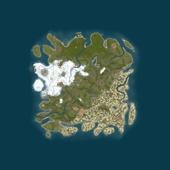 Map of Testing Server PT