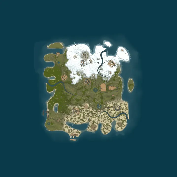 Map of [ASIA] Siam Rust | Vanilla | Weekly