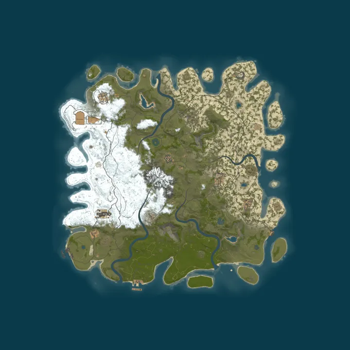 Map of 开放游戏社区kookID:96102527