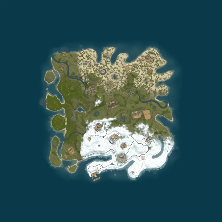 Map of HARDCAMP.PRO #2 | VANILLA | 2x | Trio | Thu
