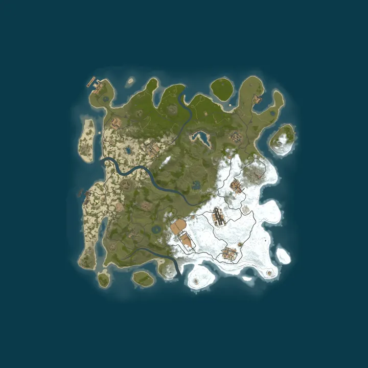 Map of #1 CrystalRUST X50 MAX3 FREE VIP!