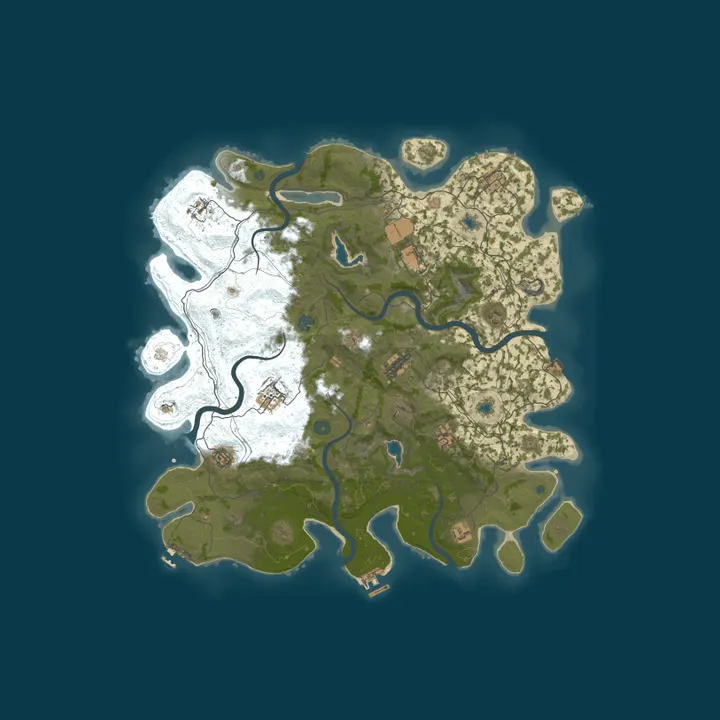 Map of FR Atlantis PvE PvP