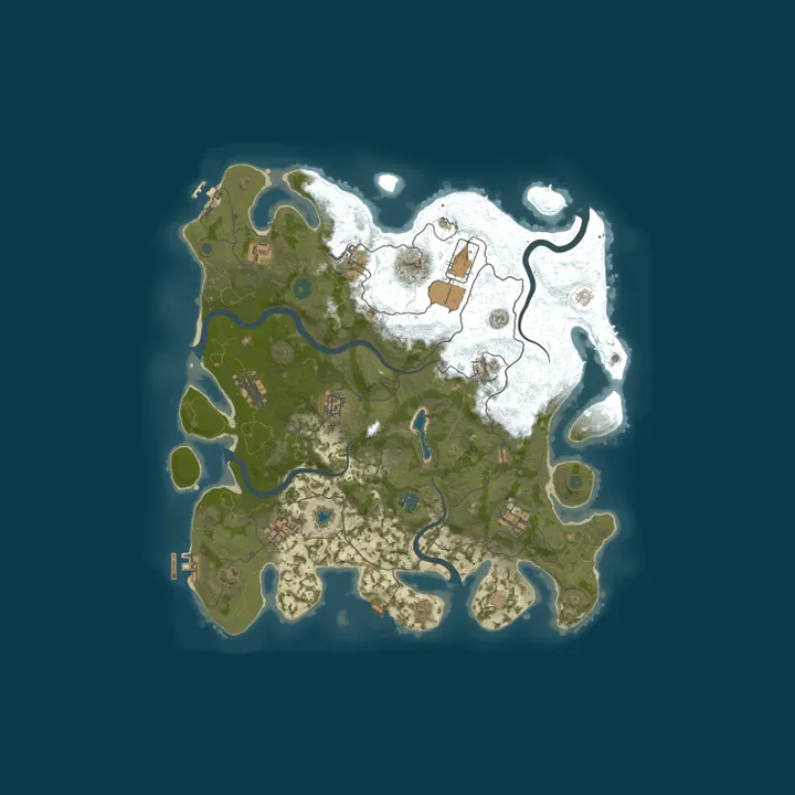 Map of Baghdad - Pure Vanilla