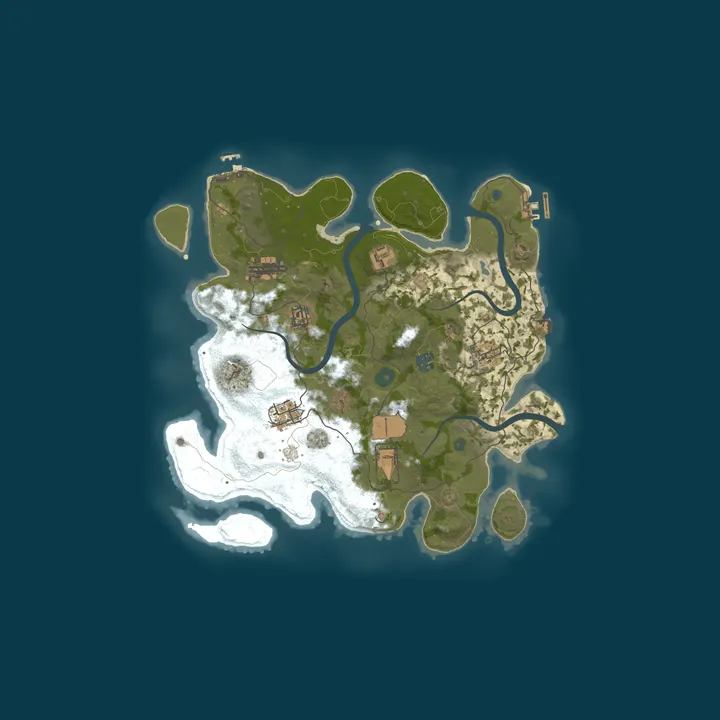 Map of Hanze Rust Server