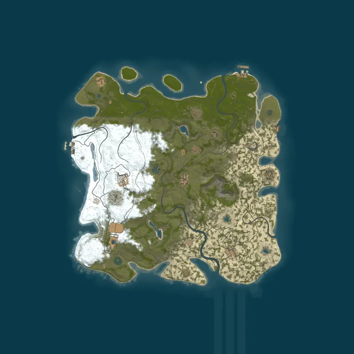 Map of After Work | Solo/Duo | No Offline Raid