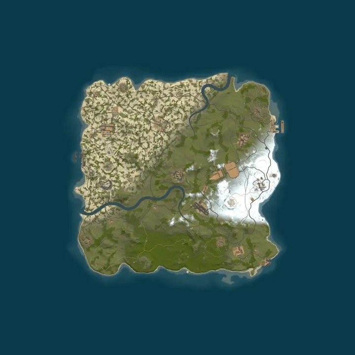 Map of [TR][EU] RUSTDEFT | TEST SERVER