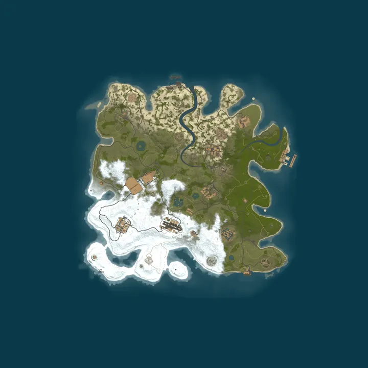 Map of [EU] Kings of Wasteland 10X |PVP|CLANS|MYMINI|LOOT++|MAX 6