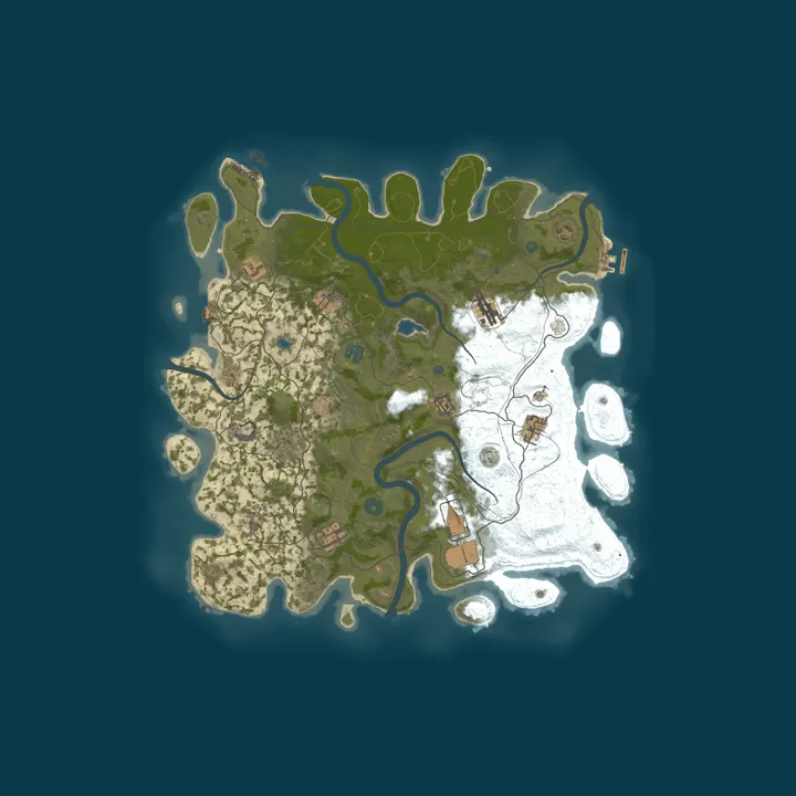 Map of Kaer Morhen | Solo only | Monthly | Low Upkeep
