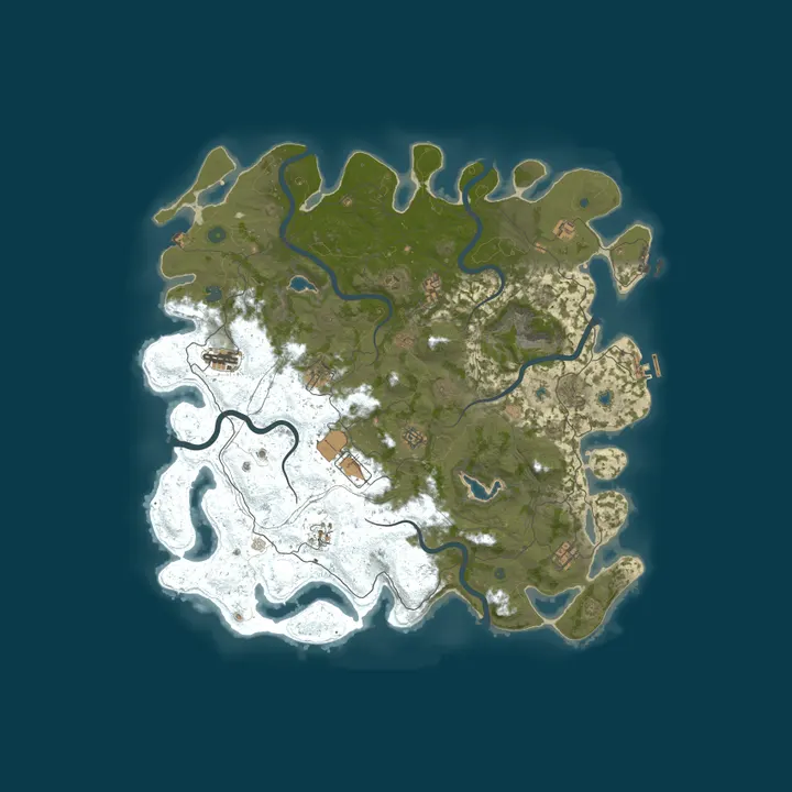 Map of Delimited Gaming Private PvE