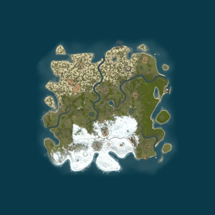 Map of Hazard's Island | Weekly | EARLY ACCESS, full wipe Oct 15