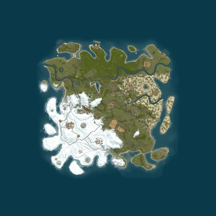 Map of Raillery 3x PVP Monthly solo duo trio