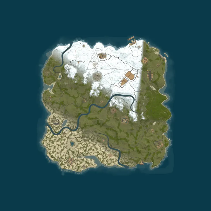 Map of A Rust Staging Server