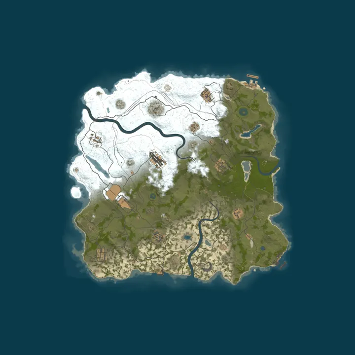 Map of MAIN | PIXEL RUST | x2 | EU | UA | FULL WIPE 05.10