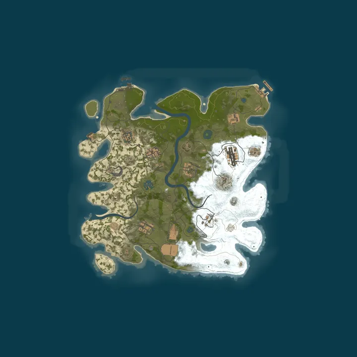 Map of KENTAVR | 2X | Solo\Duo\Trio | Comfort | Weekly