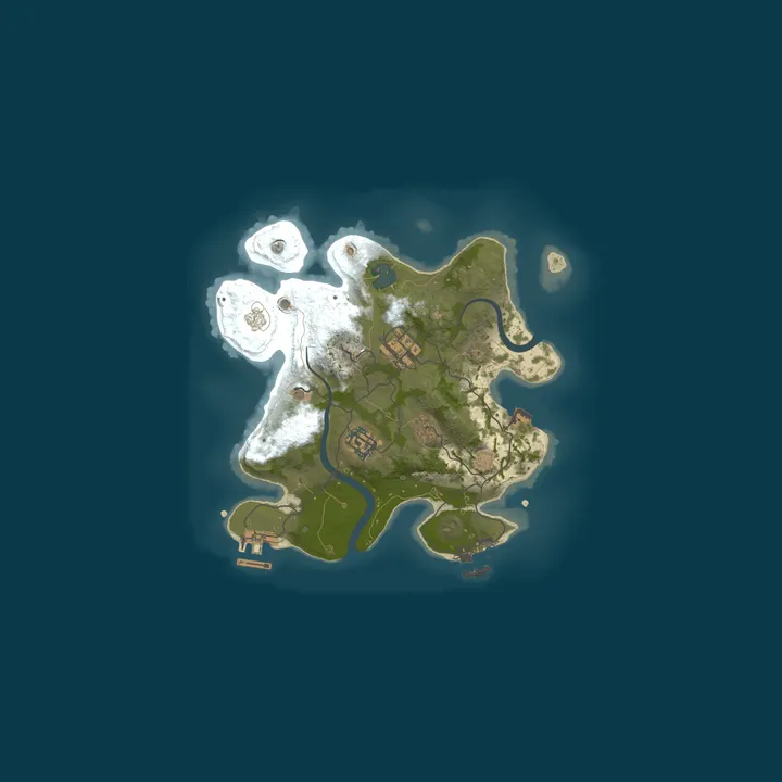 Map of MintServers Rust Server