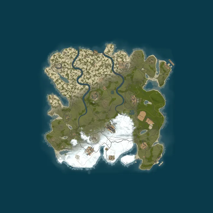 Map of [GUA] VANILLA+ | MAIN | X2 | EU | MAP WIPE 08.10